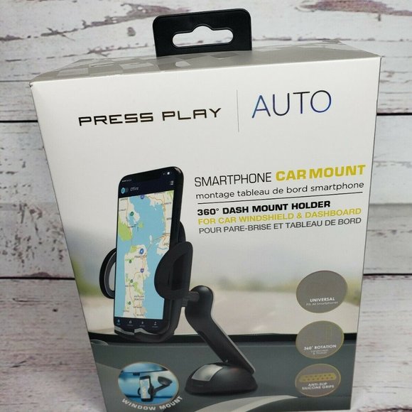 Press Play Smartphone 360 Rotation Car Mount - Picture 9 of 9